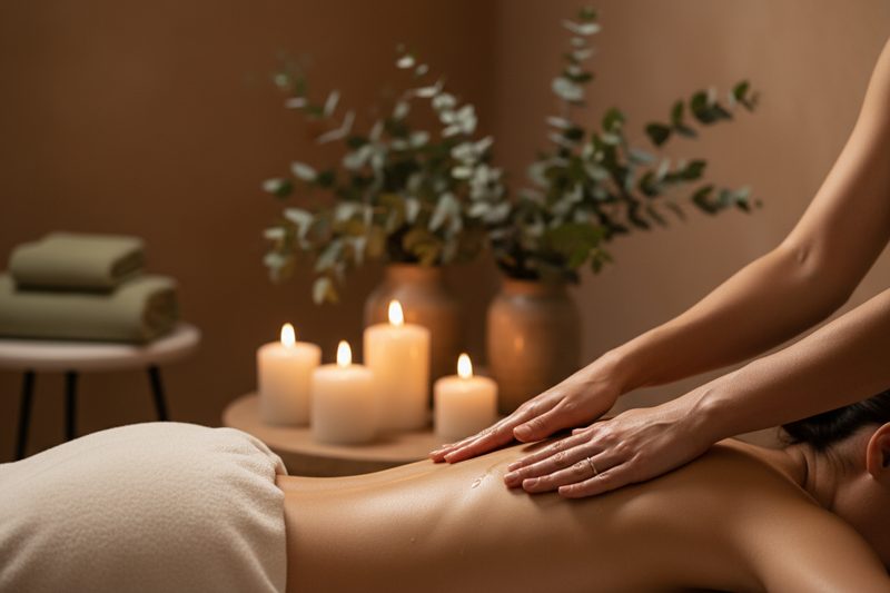 Tibetische Rückenmassage